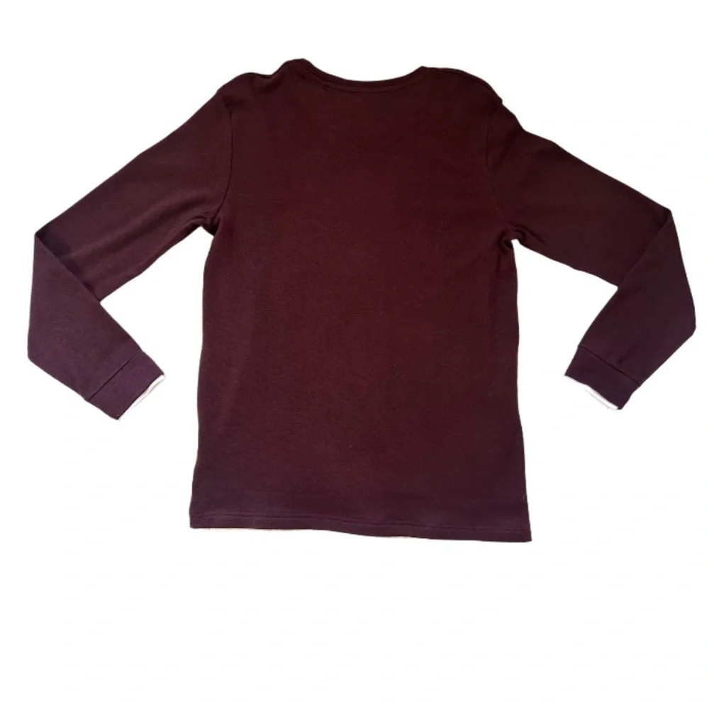 NWT Denim & Flower By Ricky Singh Men’s Small Long-Sleeve Red Crew Neck Pullover
